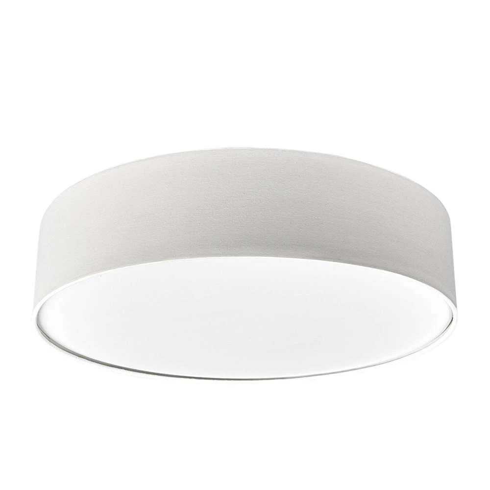 Plafonnier Lindby Sebastian, luminaire de plafond E27 blanc, produit de seconde main.