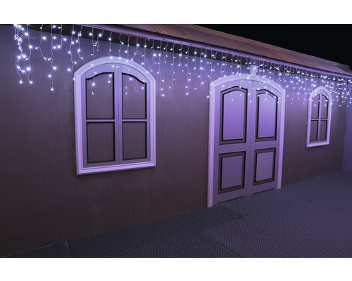 Lafiora 360er LED Eisregenlichterkette Lichterkette Weihnachtsbeleuchtung Deko