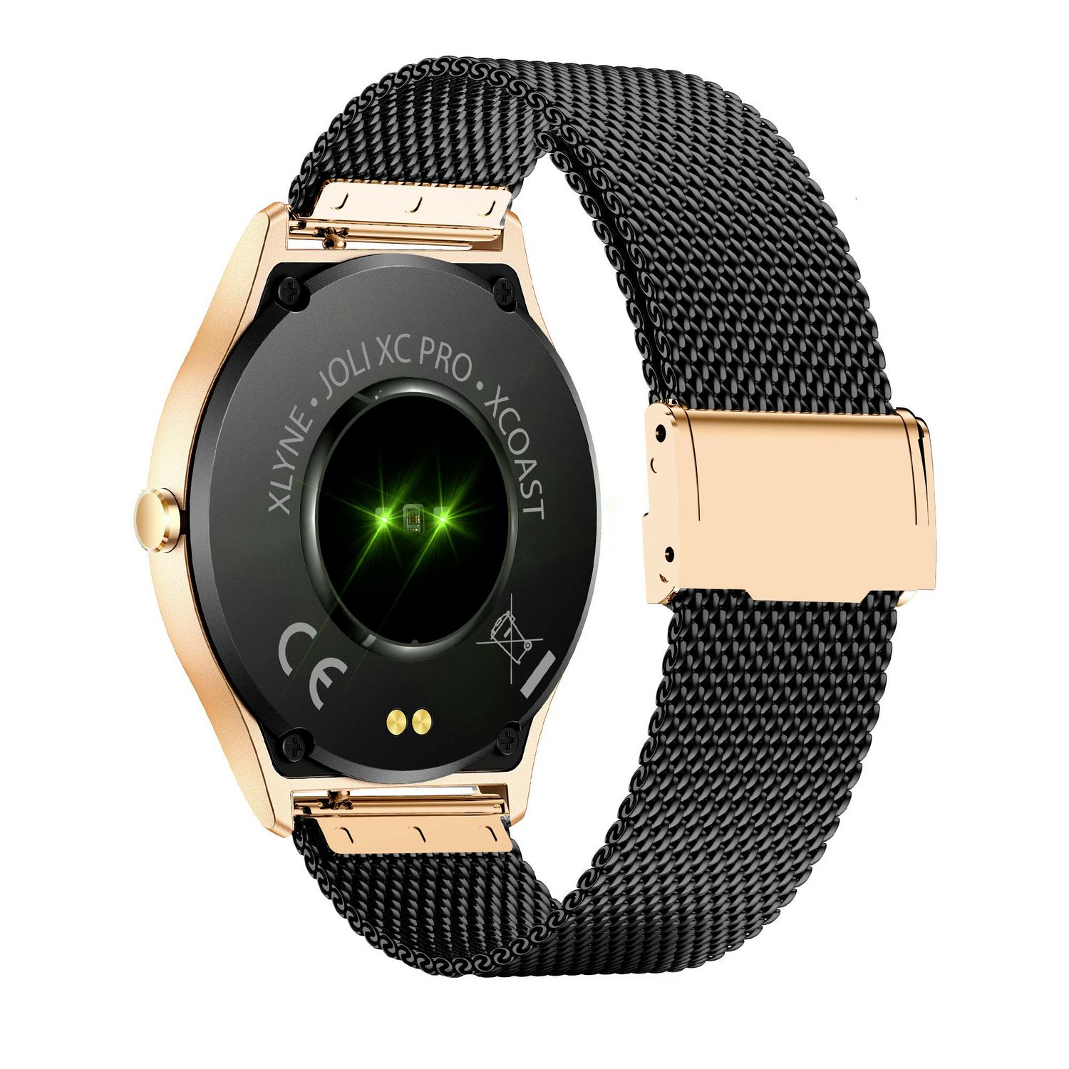Montre connectée XCOAST JOLI XC Pro (45 mm, noir diamant), produite en stock de seconde main.