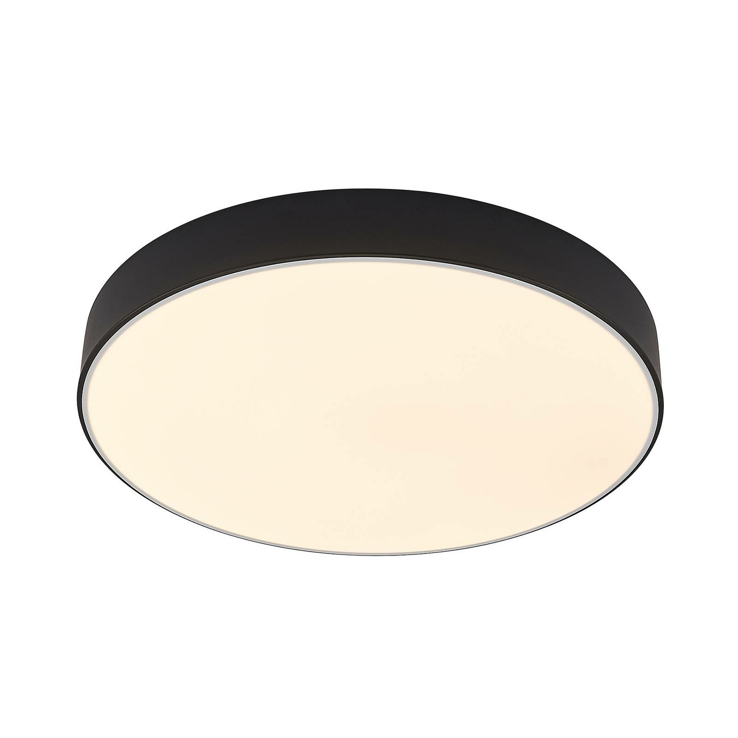 B-Ware Lindby Simera Led Deckenlampe Deckenlampe Lampe Leuchte 27 W ø 50 Cm Schwarz