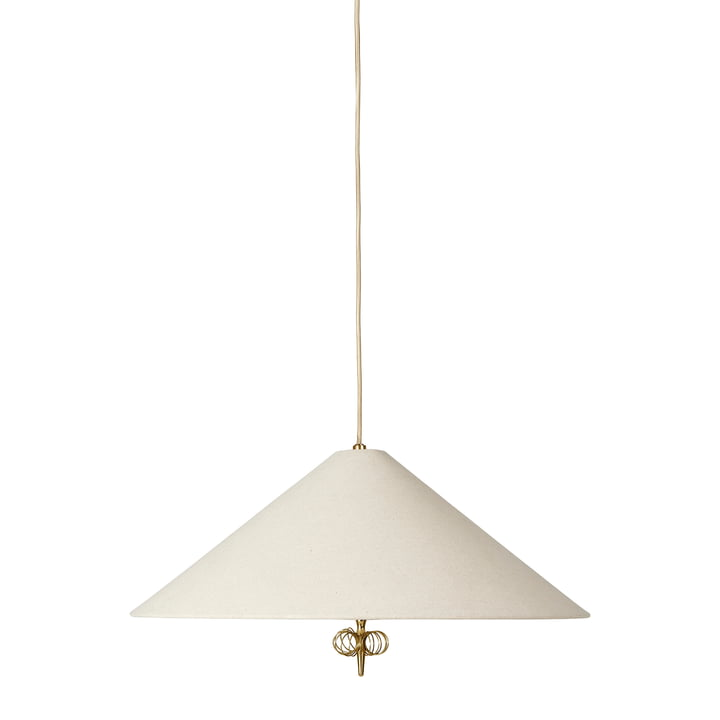 Gubi 1967 Pendelleuchte Canvas Hängeleuchte Hängelampe Leuchte Lampe E27 Messing