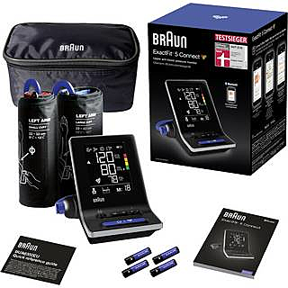 Braun Bua6350 Eu Oberarm Blutdruckmessgerät Xl Display Blutdruckmesser Pulsmes801 B-Ware