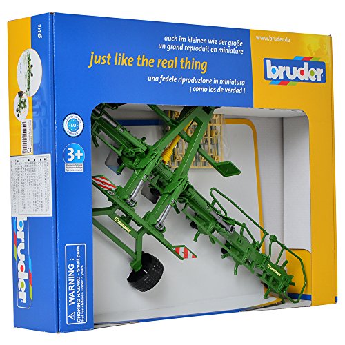 bruder Krone Zettwender KWT 8.82 Fertigmodell Landwirtschafts Modell Spielzeug - 4001702022242