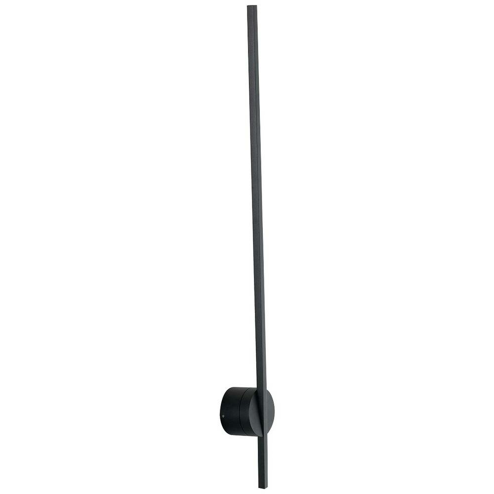 B-Ware Eco Light Led Shanghai Ap Nero Wandleuchte 10 W Naturweiß Schwarz