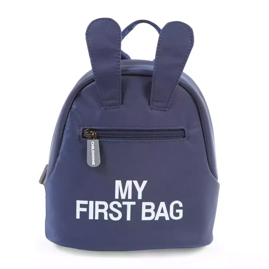 CHILDHOME Kinderrucksack Blau Weiß Reisezubehör Rucksack Reiserucksack Nylon