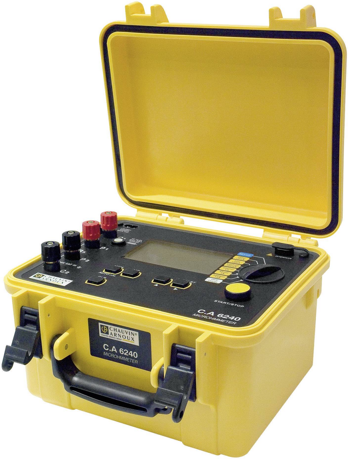 B-Ware Chauvin Arnoux C.A 6240 Micro-Ohmmeter Ohmmessgerät Widerstandsmessgerät