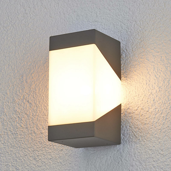 Lucande Außenwandleuchte Kiran Außenleuchte Wandleuchte Lampe Beleuchtung Garten B-Ware