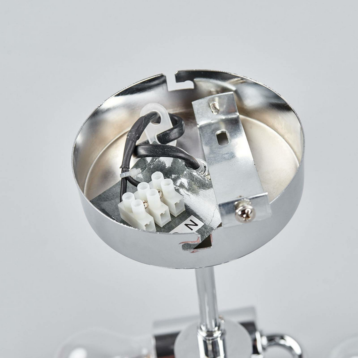 B-Ware Lindby Deckenlampe Melia Hängeleuchte Lampe Leuchte 3 Flammig E27 Braun Grau905