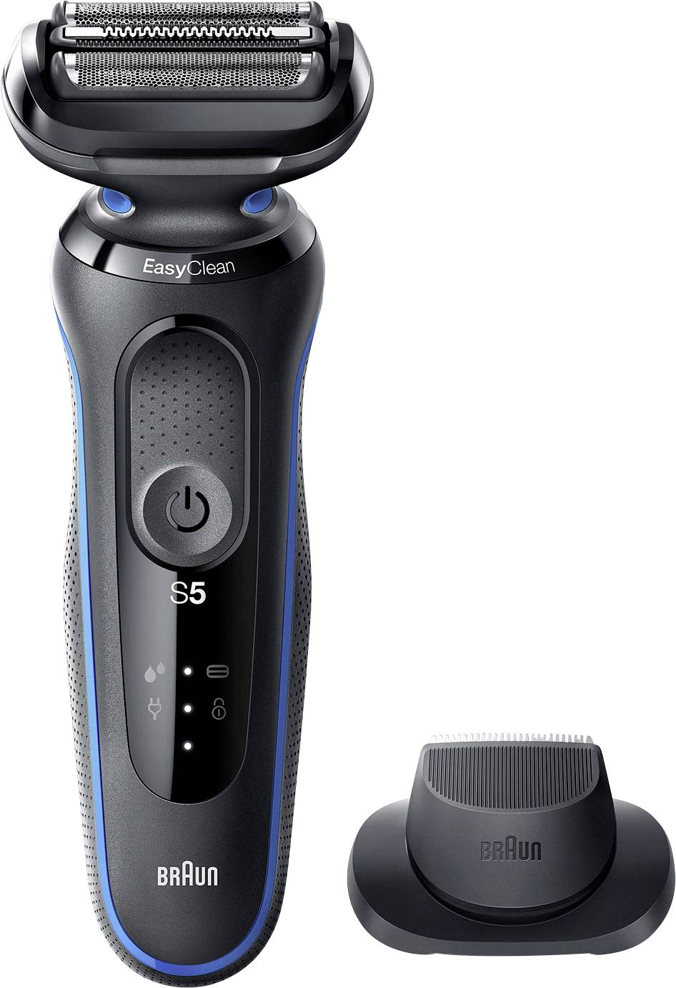 Braun Series5 Folienrasierer Herrenrasierer elektrischer Rasierer Schwarz Blau