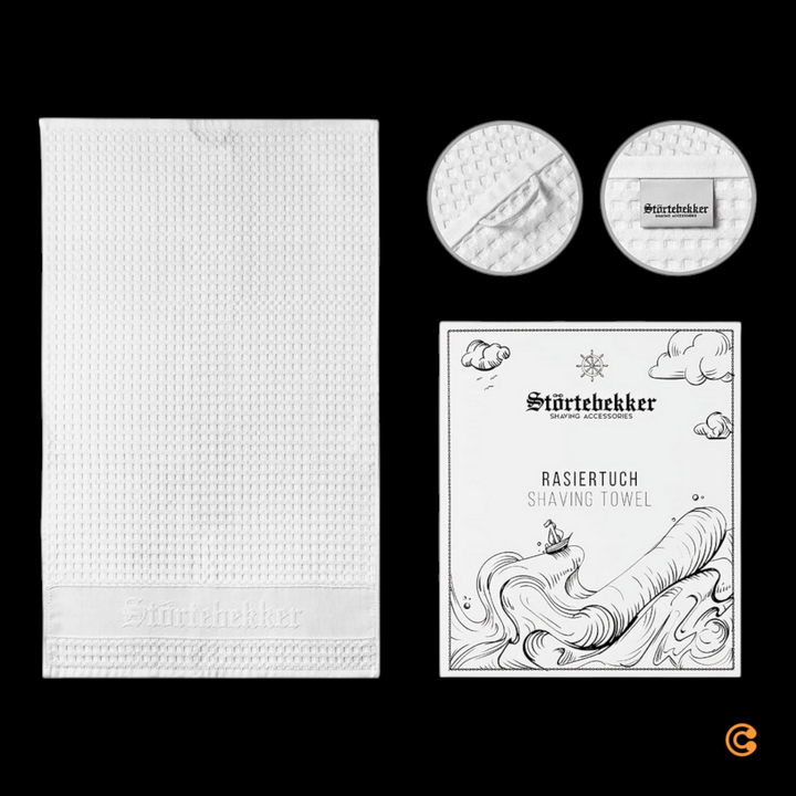 Störtebekker Premium Rasiertuch Handtuch Tuch 100% Baumwolle Made 2 Stück B-Ware