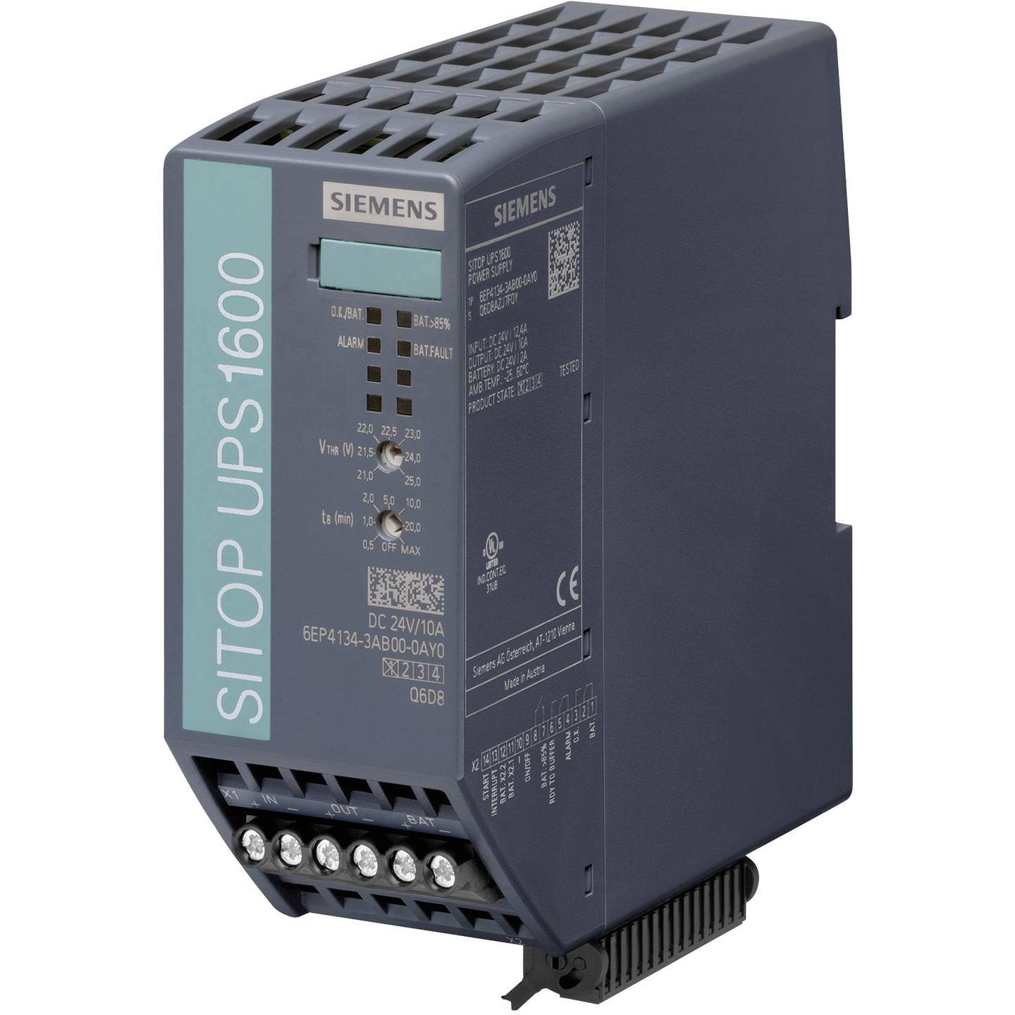 Siemens Sitop Ups1600 Industrielle Usv Anlage (Din Rail) Stromverteiler B-Ware