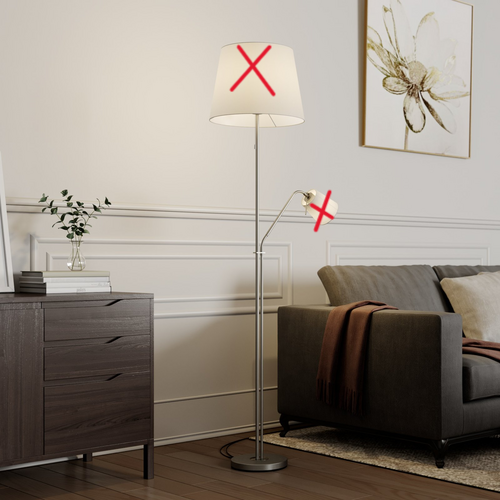 Lindby Nantwin Stehleuchte Stehlampe Standleuchte Standlampe SIEHE TEXT/FOTO