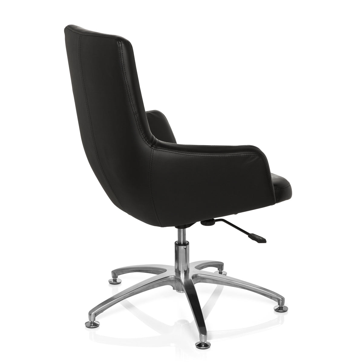 hjh OFFICE Loungesessel Stuhl Bürostuhl Kunstleder schwarz SIEHE TEXT/FOTO - 4260284086664