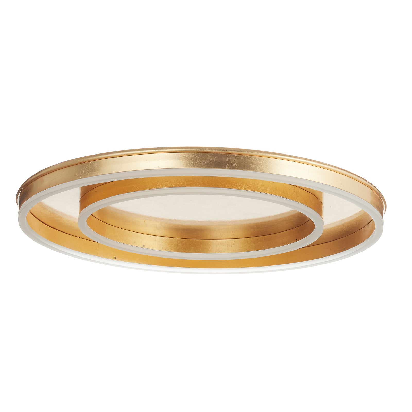 Helestra Deckenleuchte Sona LED dimmbar gold Lampe Leuchte Ø60cm warmweiß 6700lm - 4022671107242