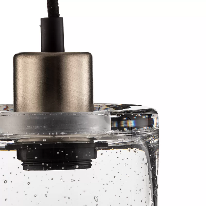 Hängeleuchte Zylinder Aus Klarem Natron Kalk Glas ø 12 Cm Hängelampe Lampe Spot B-Ware - 18073997