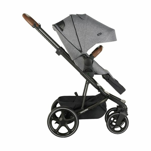 B-Ware Easywalker Harvey 3 Kinderwagen Kinderbuggy Buggy Reisebuggy Exclusive Grey