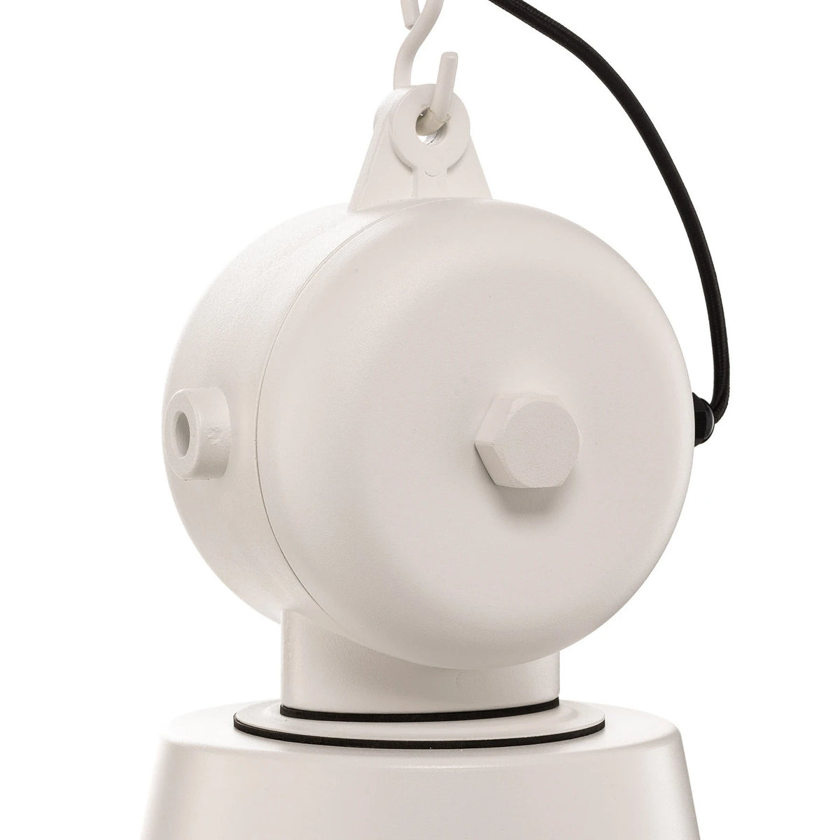 HKliving Hängeleuchte Pendelleuchte Metall weiß matt Factory L Lampe Ø 50 cm792 - 4546001