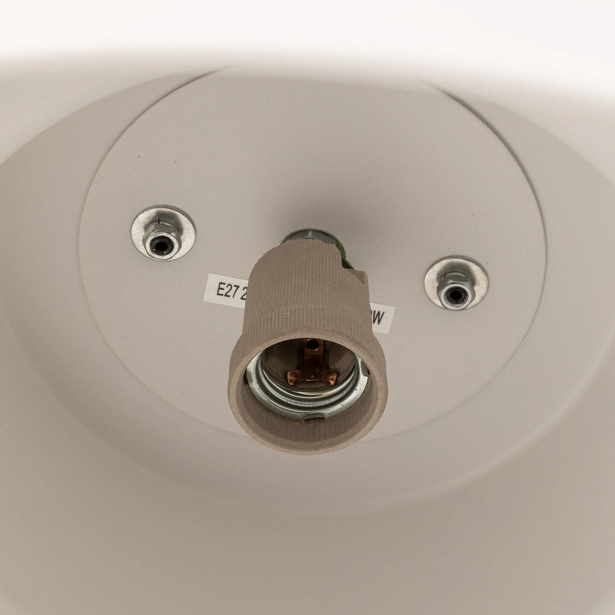 HKliving Hängeleuchte Pendelleuchte Metall weiß matt Factory L Lampe Ø 50 cm792 - 4546001
