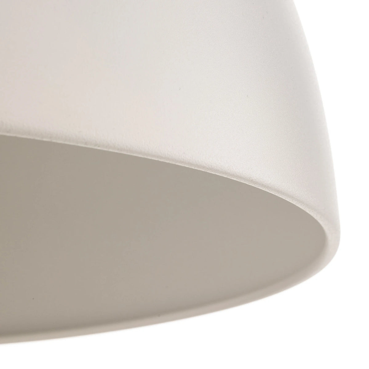 HKliving Hängeleuchte Pendelleuchte Metall weiß matt Factory L Lampe Ø 50 cm792 - 4546001