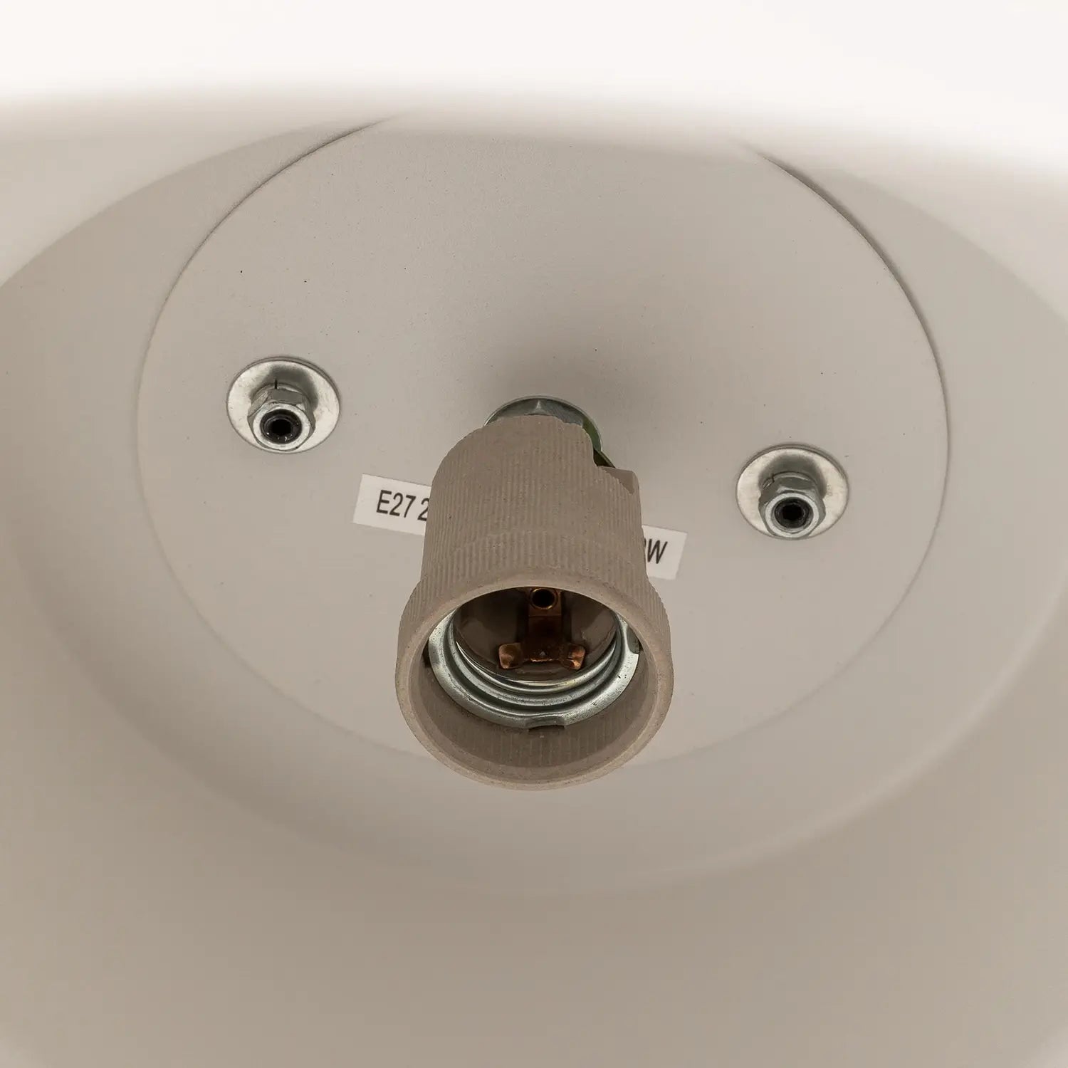 B-Ware H Kliving Hängeleuchte Pendelleuchte Metall Weiß Matt Factory L Lampe ø 50 Cm792