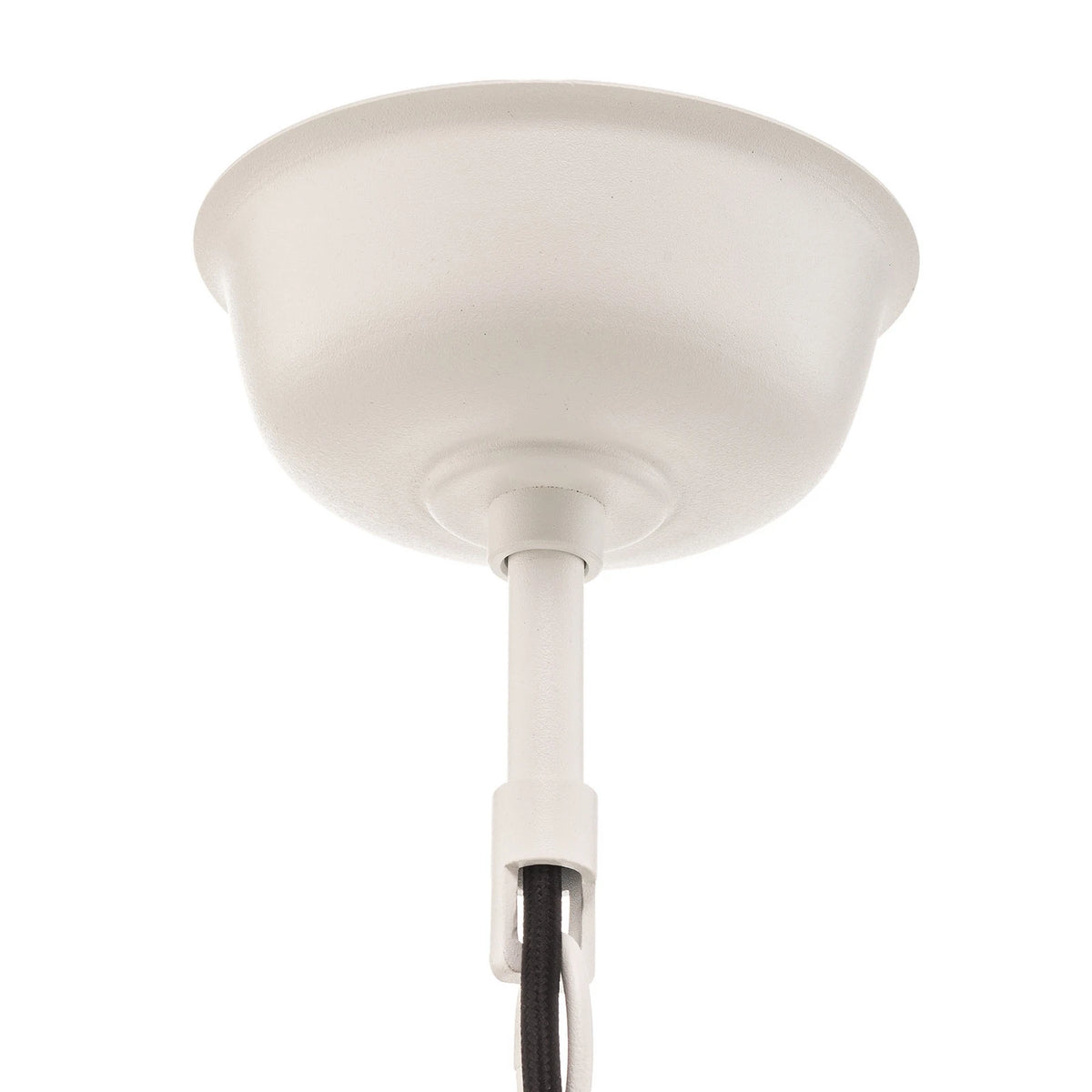 HKliving Hängeleuchte Pendelleuchte Metall weiß matt Factory L Lampe Ø 50 cm792 - 4546001