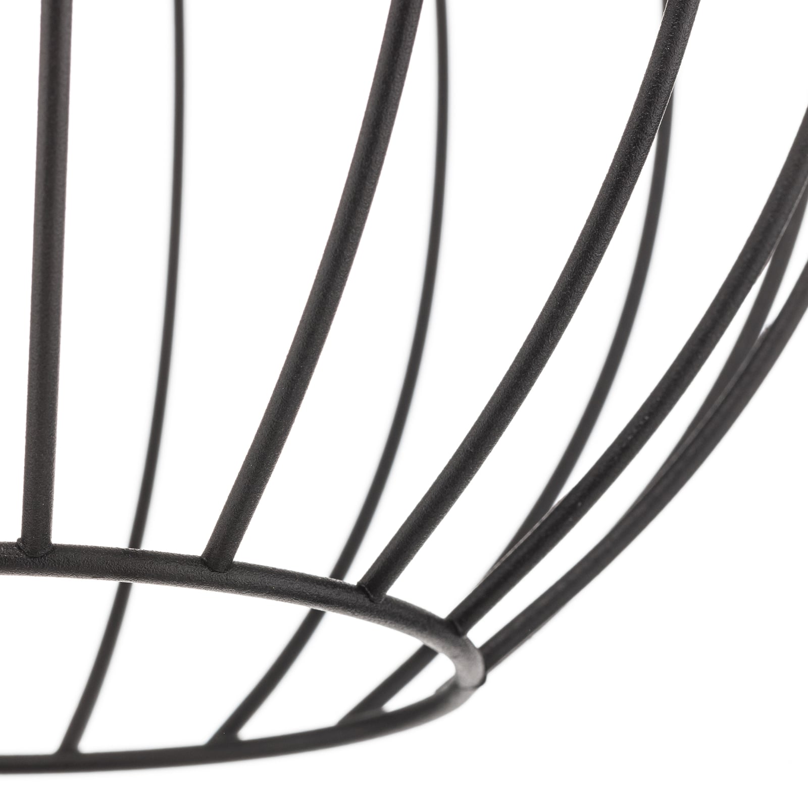 Pendelleuchte Cumera Hängelampe 3-flammig dimmbar schwarz Eisen Ø52cm Lampe - 5902349226309