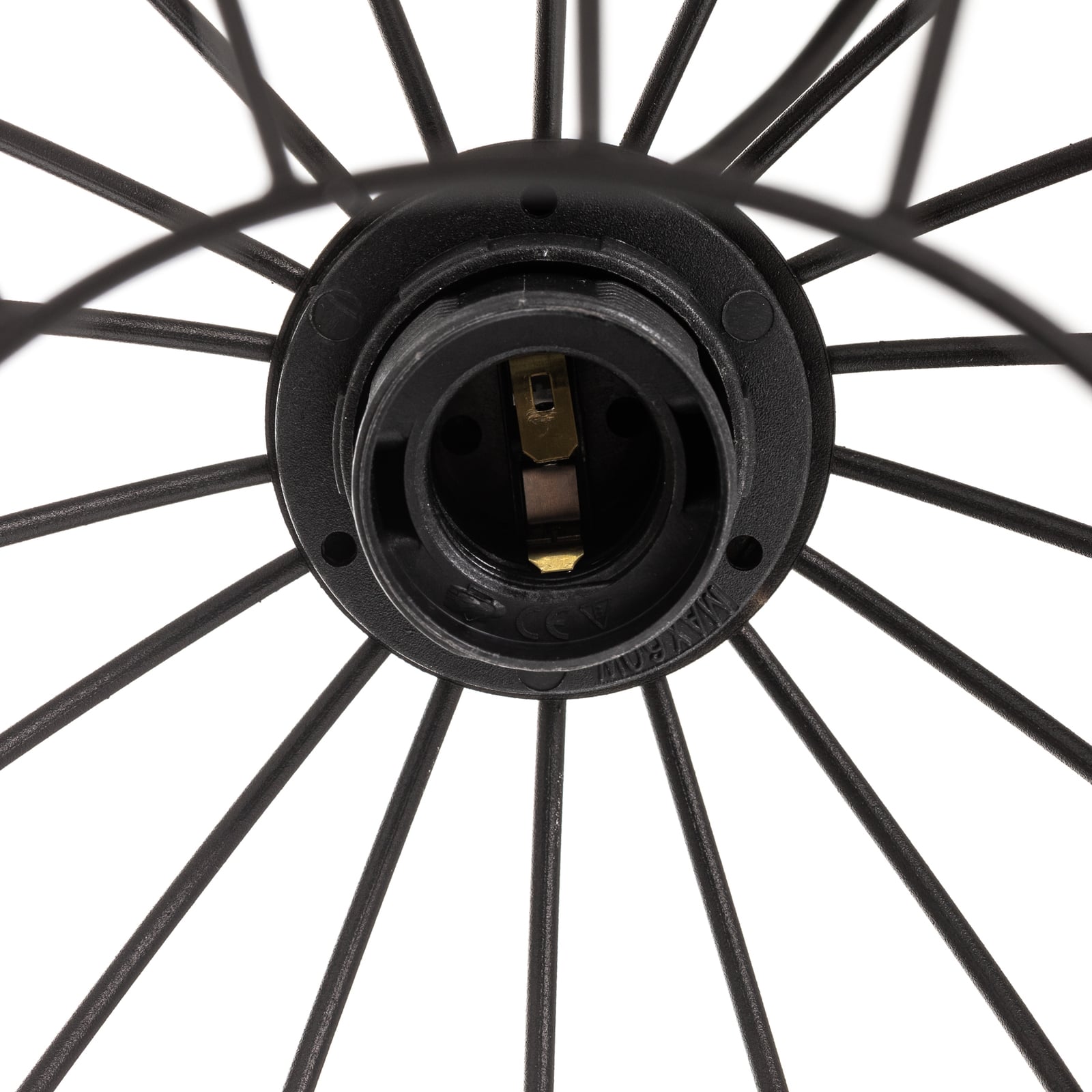 Pendelleuchte Cumera Hängelampe 3-flammig dimmbar schwarz Eisen Ø52cm Lampe - 5902349226309
