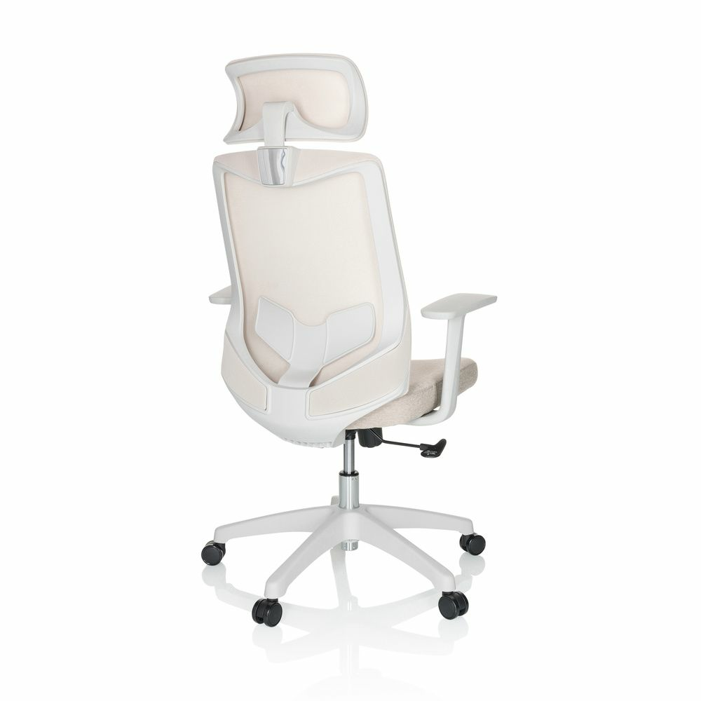 B-Ware Hjh Office Mikeo W Home Office Bürostuhl Beige Drehstuhl Arbeitsstuhl Stuhl B796