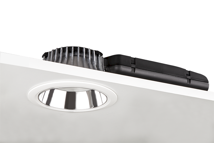Glamox LED-Einbaudownlight Einbaulicht Einbauleuchte Downlight Strahler Ø 168 mm