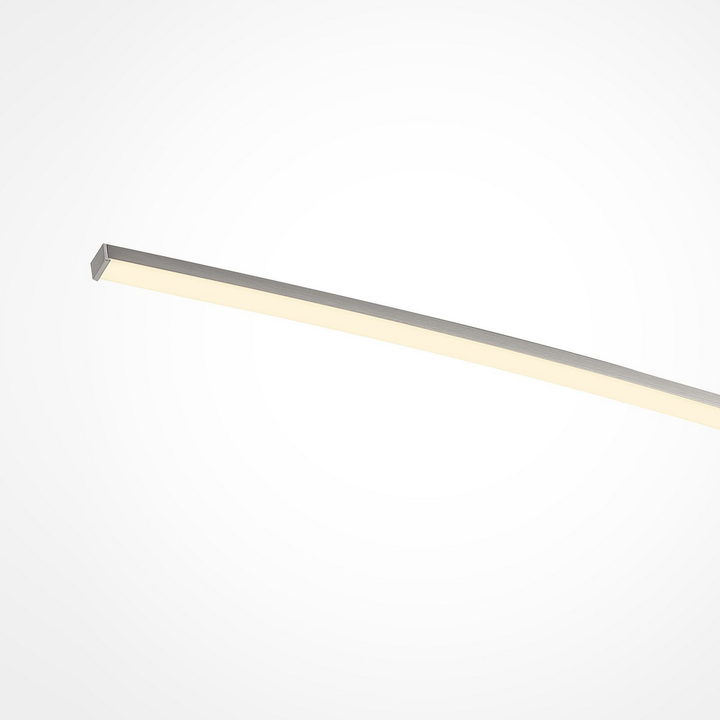 Lindby Phillie LED-Hängeleuchte Hängeleuchte Lampe Leuchte 19 W warmweiß nickel