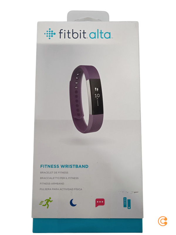 FitBit Alta Fitness-Tracker Pflaume Größe L Armband Smartband Aktivitätstracker