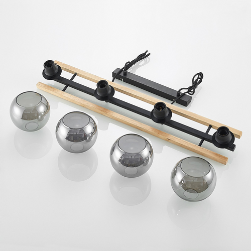 Suspension Lindby Philika (produit de seconde main), 4 ampoules E27 G484