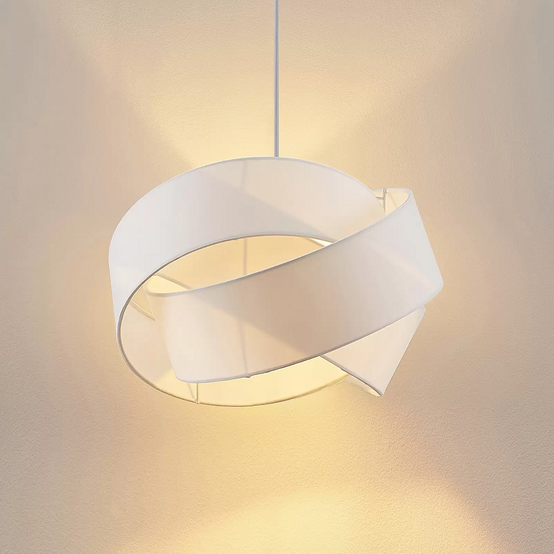 Lindby Gya Pendelleuchte Weiß Pendellampe Lampe Leuchte Spot Deckenlampe  B-Ware