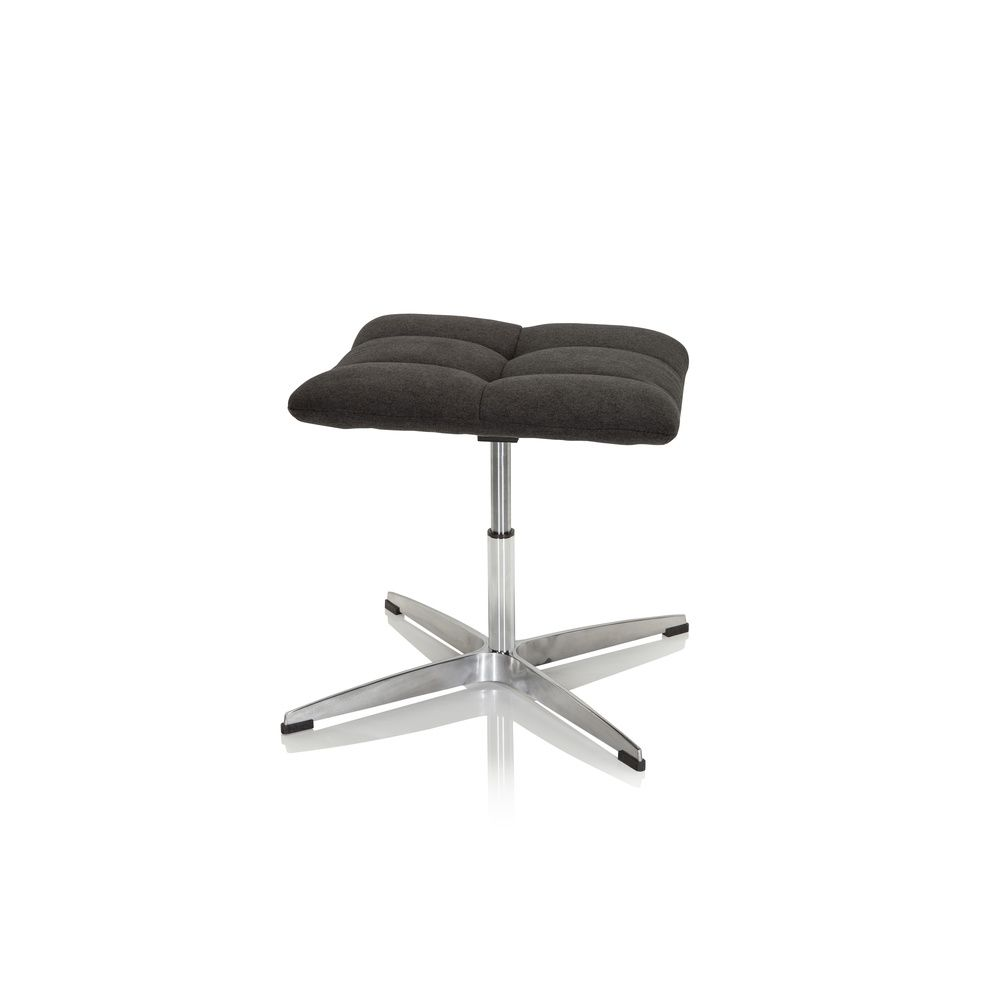 B-Ware Hjh Office Saranto Stoff Polsterhocker Hocker Bürostuhl Drehstuhl Drehhocker