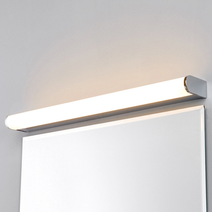 Applique murale LED Lindby Philippa pour salle de bain, miroir lumineux, lampe de salle de bain, semi-circulaire, 58 cm 