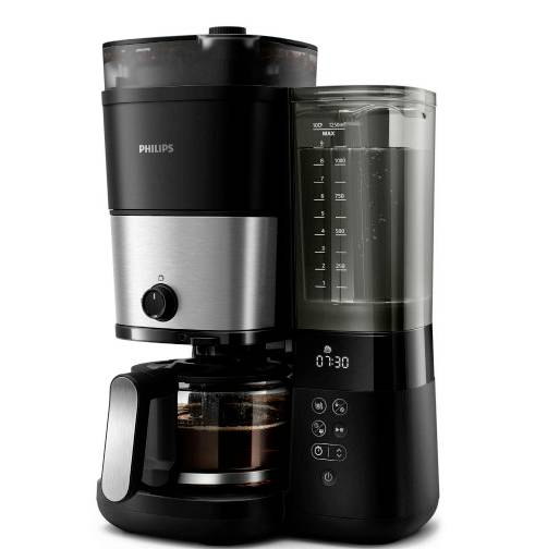 B-Ware Philips Hd7900/01 Kaffeemaschine Schwarz Silber Fassungsvermögen Kaffee Haush482