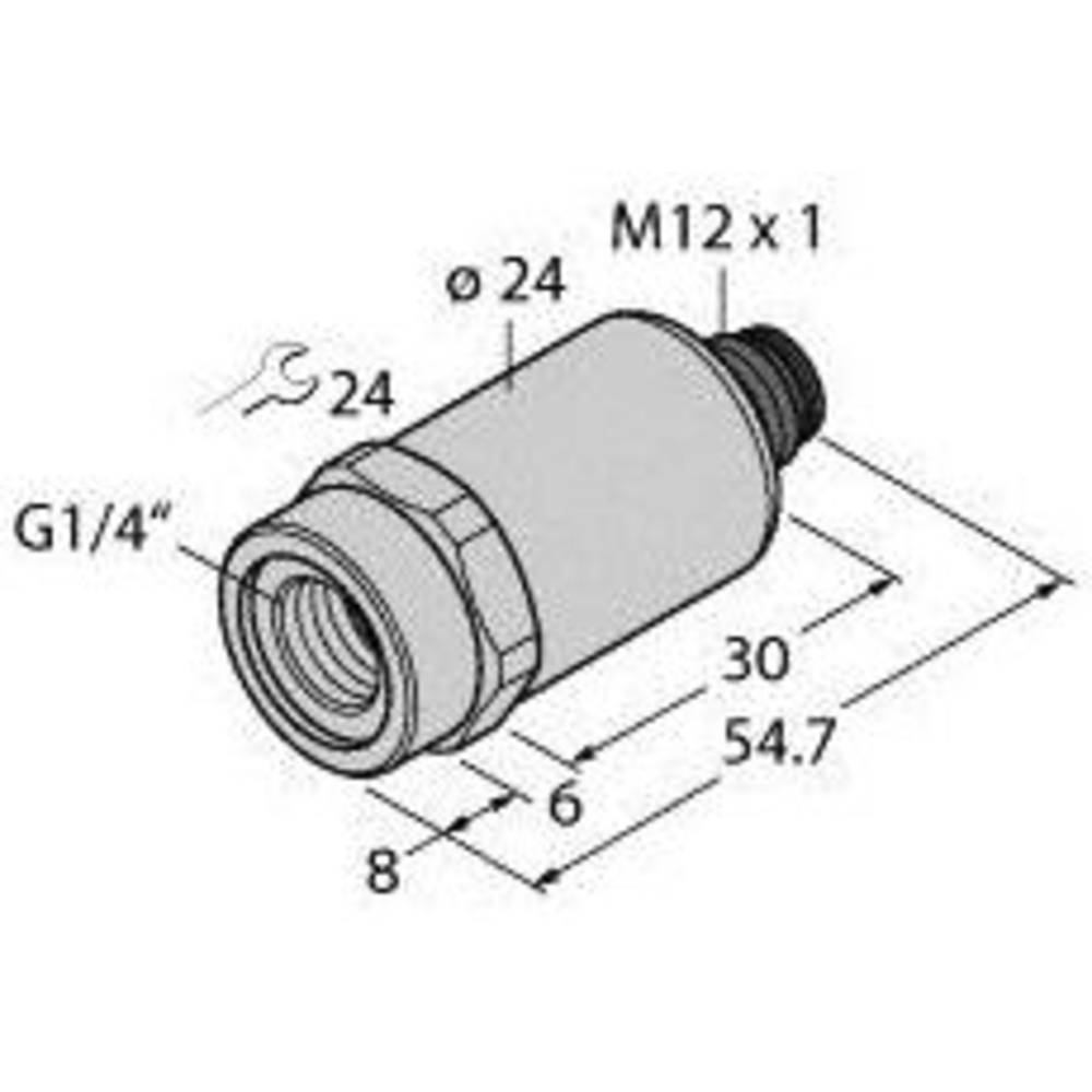 B-Ware Turck Drucktransmitter Pt100 R 2001 U1 H1141 Industrie Drucksensoren Sensoren