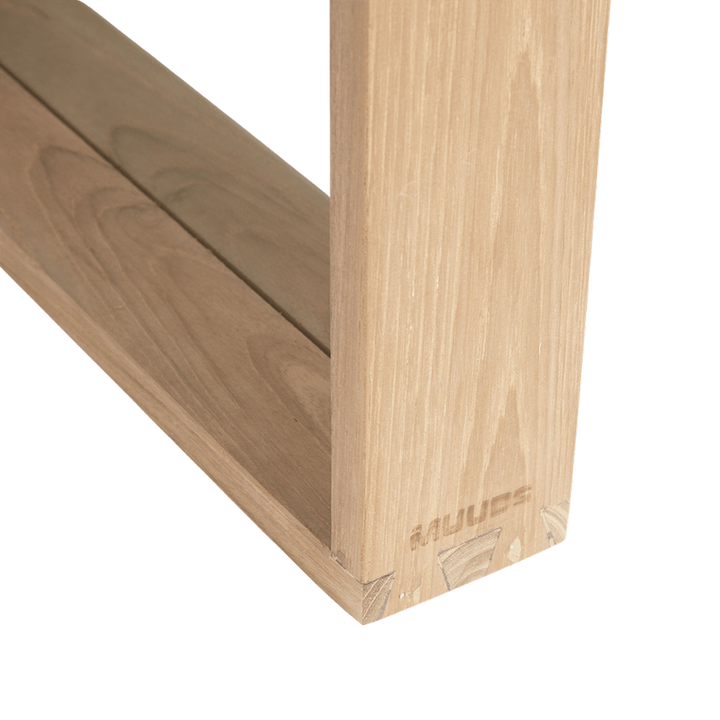 Muubs Soul Wandspiegel Spiegel Hängespiegel Dekospiegel Teak 72x50 Cm Dekoration B-Ware