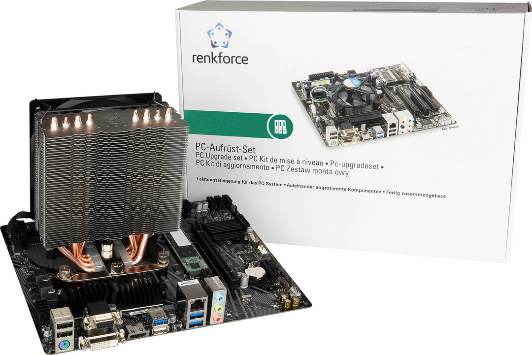Renkforce PC Tuning-Kit AMD Ryzen 5 5600X 4.6 GHz 8 GB DDR4-RAM 240 GB M.2 SATA