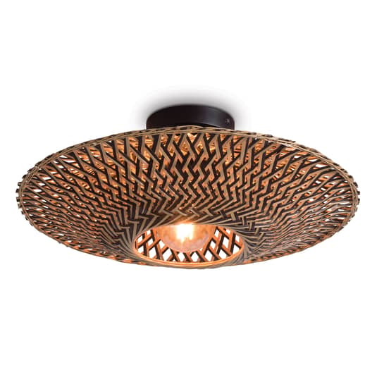 Good & Mojo Bali Deckenlampe Deckenleuchte Lampe Leuchte Licht Bambus ø 44 Cm549 B-Ware