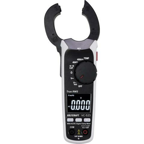 VOLTCRAFT VC-523 Stromzange ZangenMultimeter Zangenmessgerät digital CATIII 6330