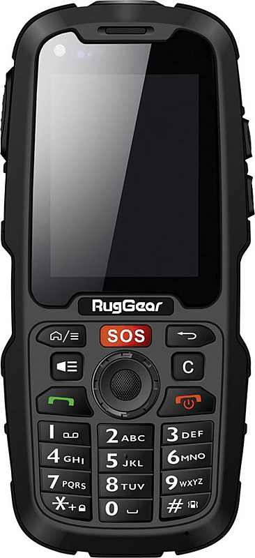 RugGear RG310 Outdoor-Handy Telefon Android Schwarz UNVOLLSTÄNDIG
