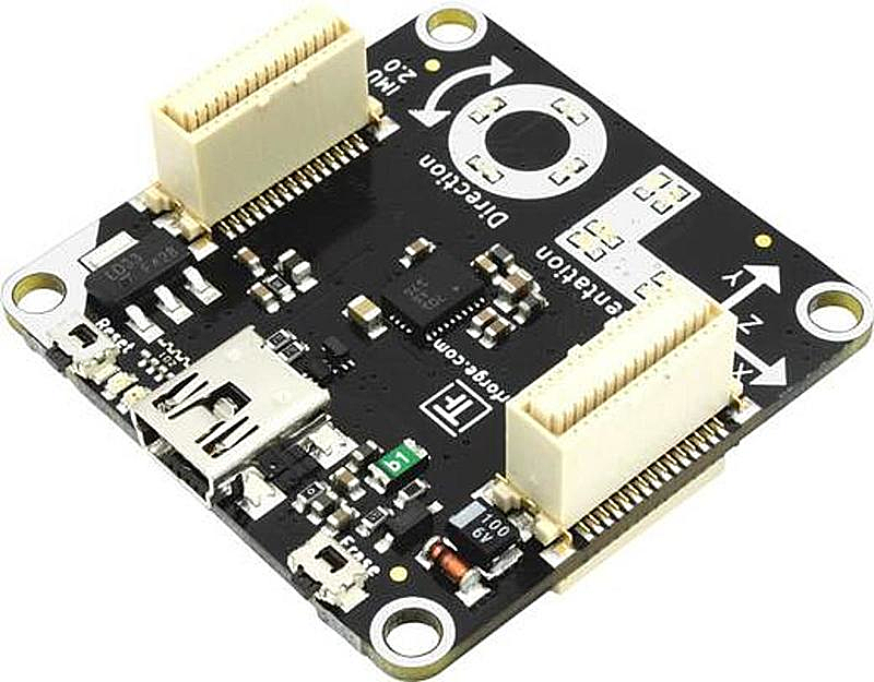 TinkerForge IMU Brick 2.0, fréquence d'échantillonnage de 100 Hz, 2 connecteurs Bricklet
