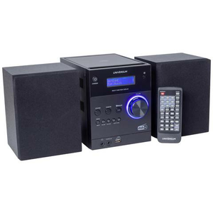 Système stéréo UNIVERSUM MS 300-21 : lecteur CD, haut-parleurs, radio audio