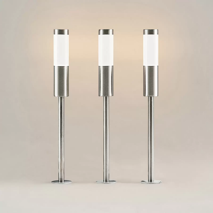 Prios Edinai Led Außenstrahler Erdspieß 3er Set Outdoor Außenleuchte Lampe Licht B-Ware