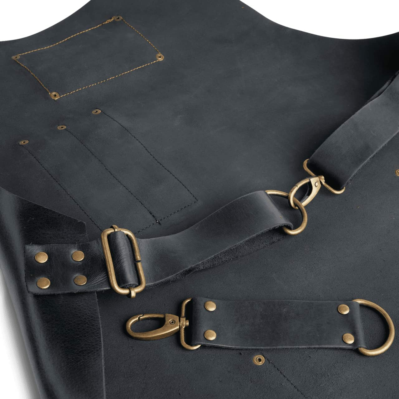 B-Ware Burnhard Grillschürze Grill Schürze Schwarz Nackenpolsterung Siehe Text/Foto - 4056499040290