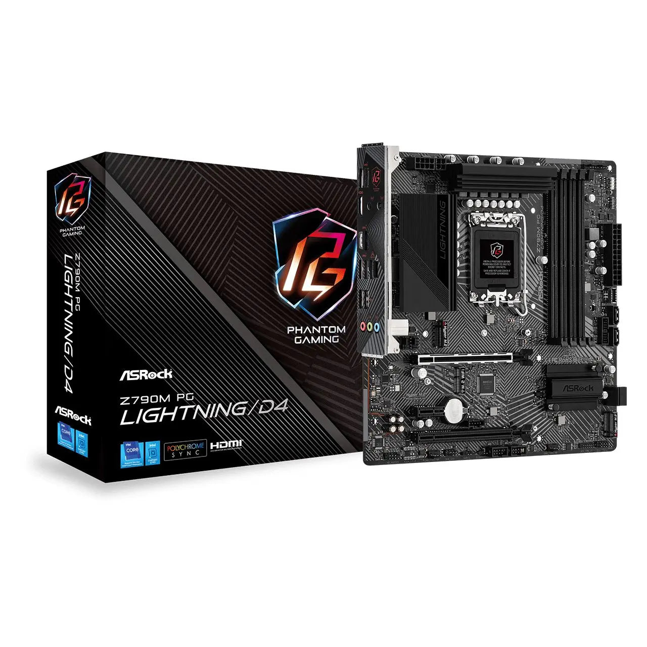 As Rock Z790 Pg Lightning/D4 Mainboard Motherboard Intel 1700 Atx Intel Z790 B-Ware - 4710483940873