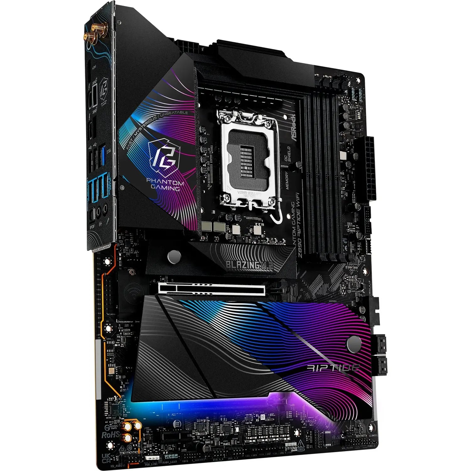 B-Ware As Rock Mainboard Motherboard Atx Intel Gaming Wifi Riptide Phantom Gaming Z890