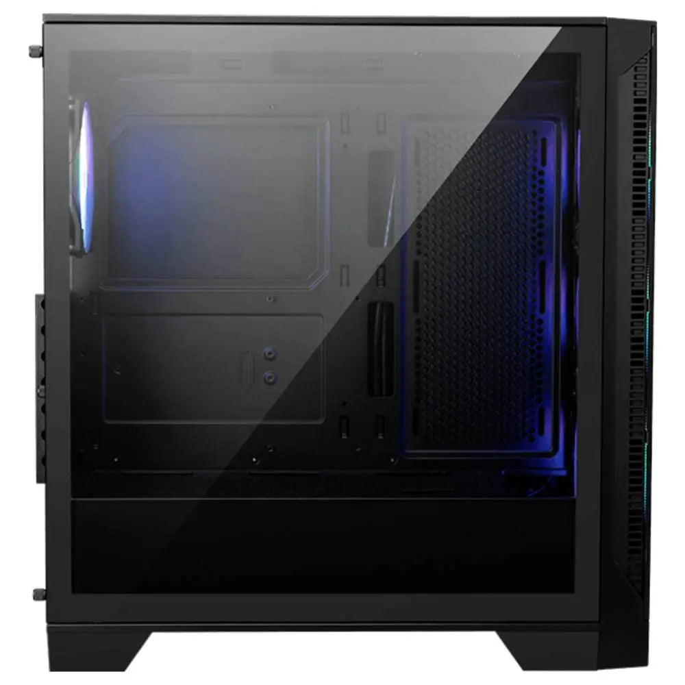 B-Ware Msi Pc Gehäuse Computergehäuse Mag Forge 320 R Midi Tower Schwarz Fenster Rgb - 4711377121552