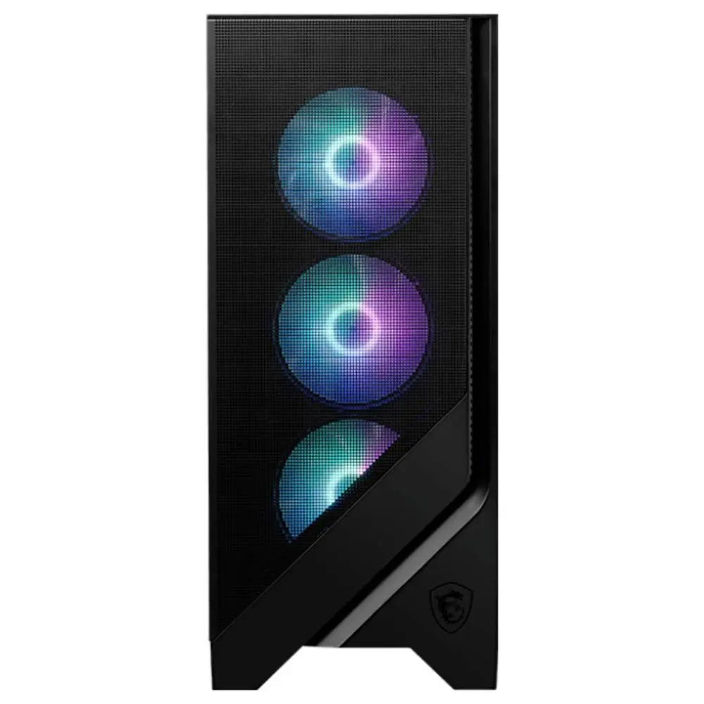 B-Ware Msi Pc Gehäuse Computergehäuse Mag Forge 320 R Midi Tower Schwarz Fenster Rgb - 4711377121552